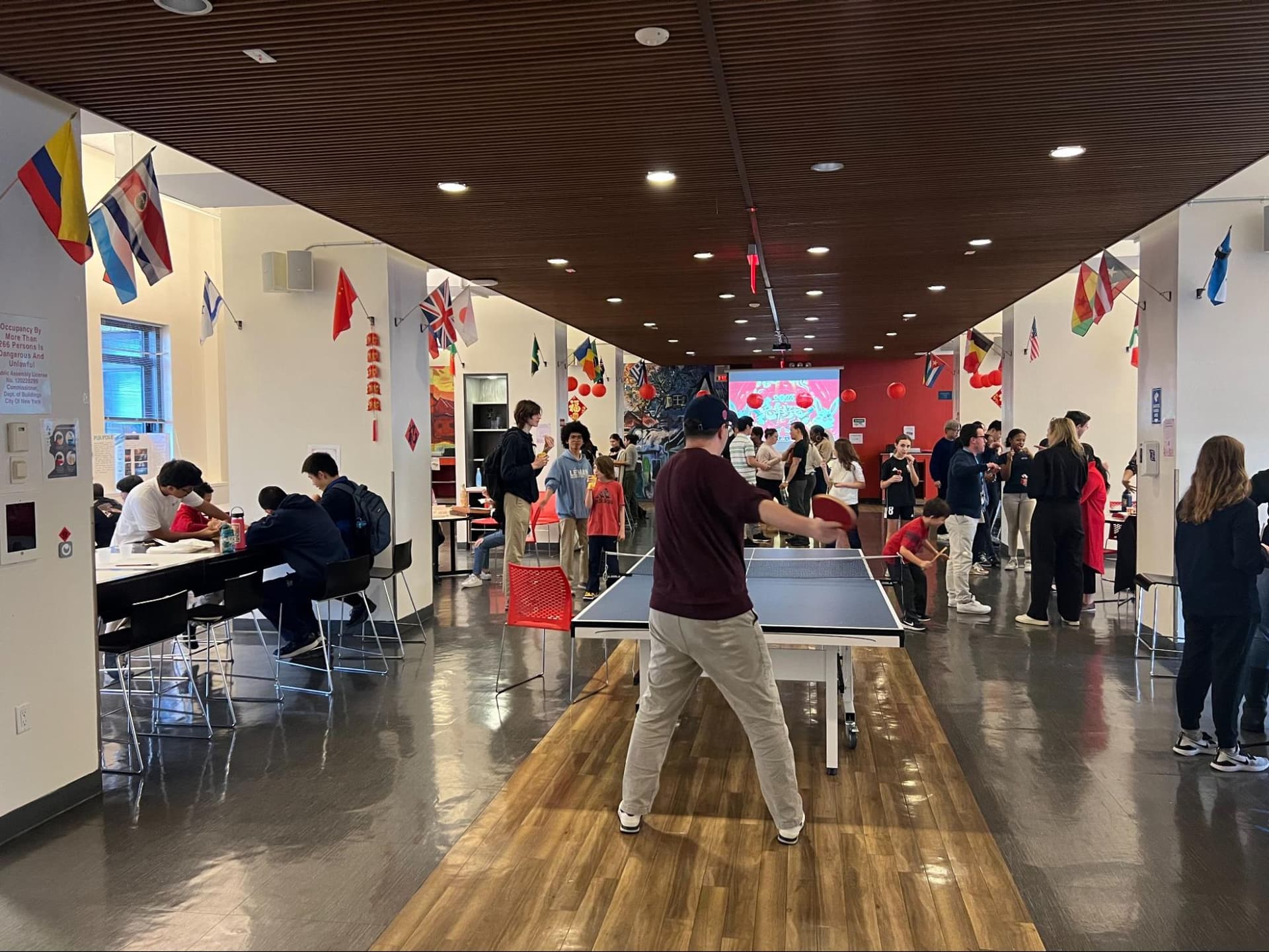 Leman’s Lunar New Year potluck.