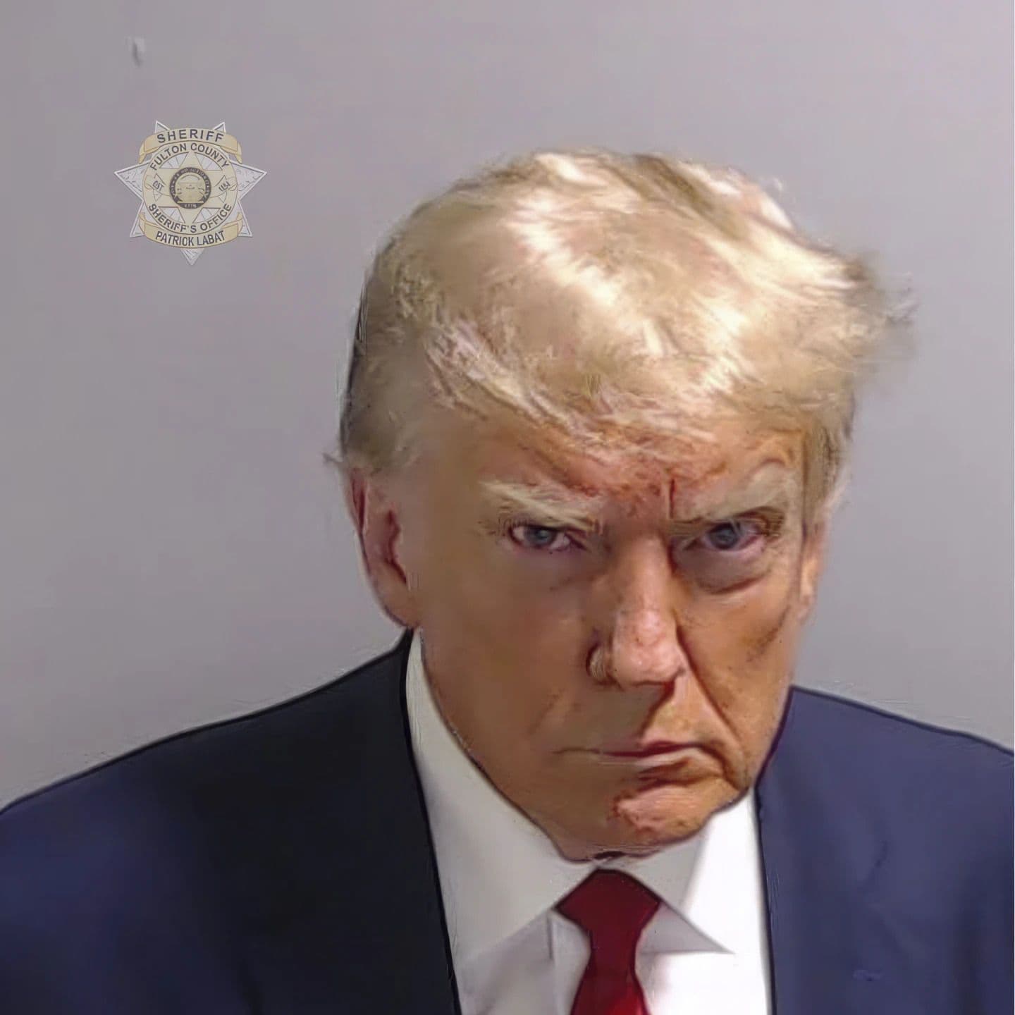 Former President Donald Trump's Mugshot